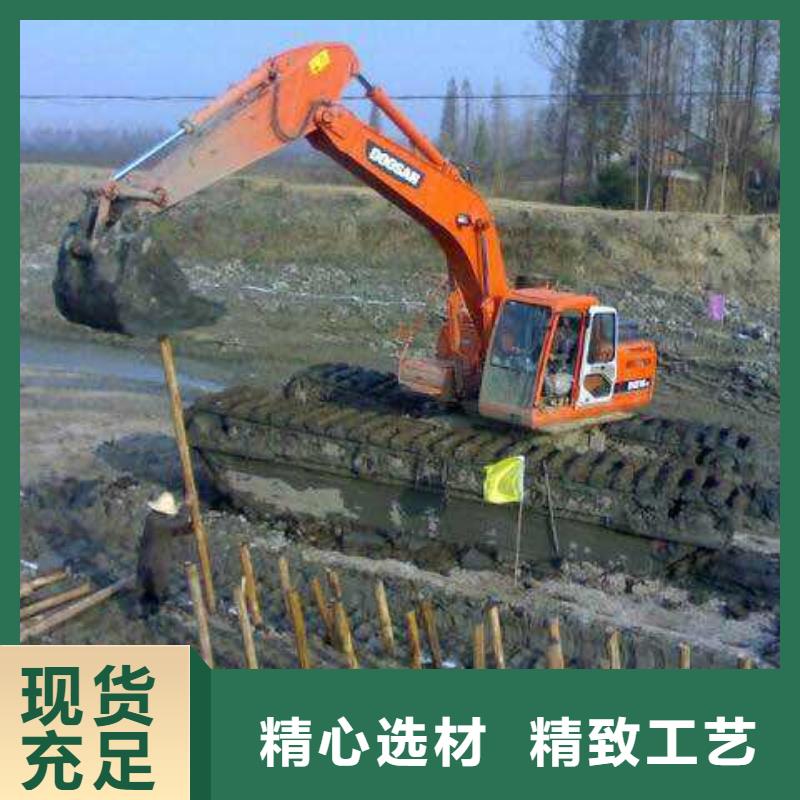 水陆挖机租赁性能稳定省心本地生产商